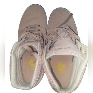 Vans Ward Hi Top Rose Gold Pink Sneakers Sk8 Skateboard Shoes 500714 Size: US 9
